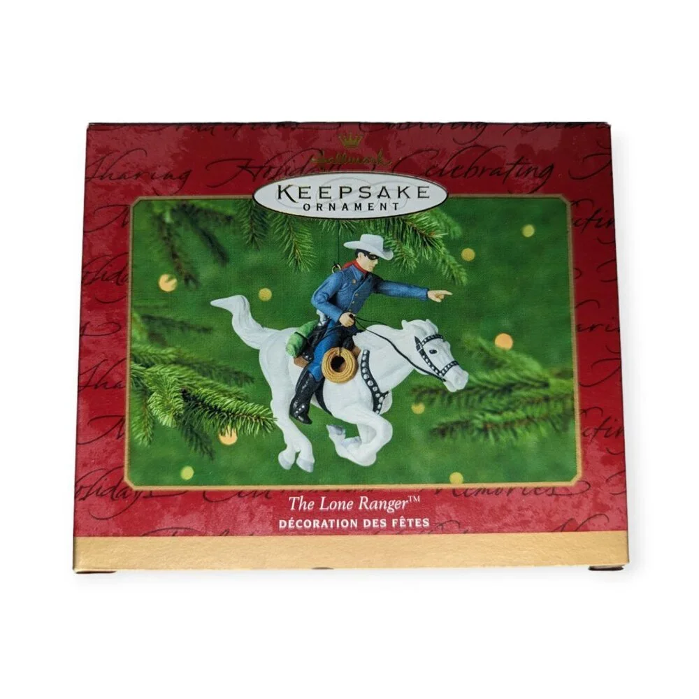 Vintage 2000 Hallmark Keepsake Ornament The Lone Ranger NWT